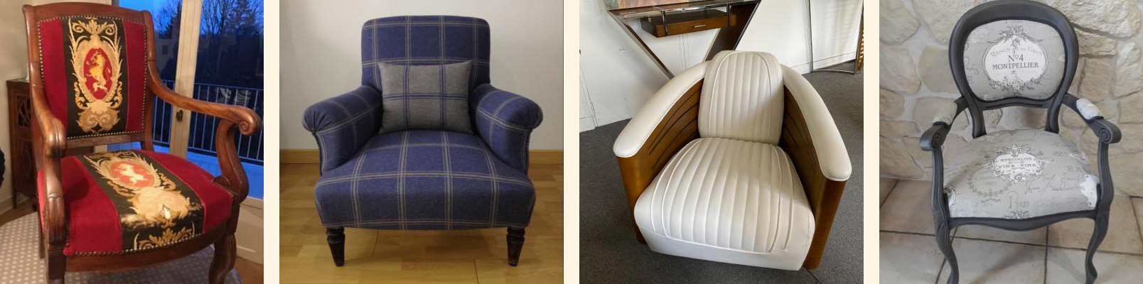 ATELIER DAUMAS : David DAUMAS : Tapissier,Rempailleur, Canneur, Restaurateur et réparateur de fauteuils en cuir et meubles anciens. Tapisserie d’ameublement, rempaillage cannage de chaise, restaurateur fauteuils en cuir, meubles anciens dans le Var (83), les Alpes-Maritimes (06) et les Bouches-du-Rhône (13).